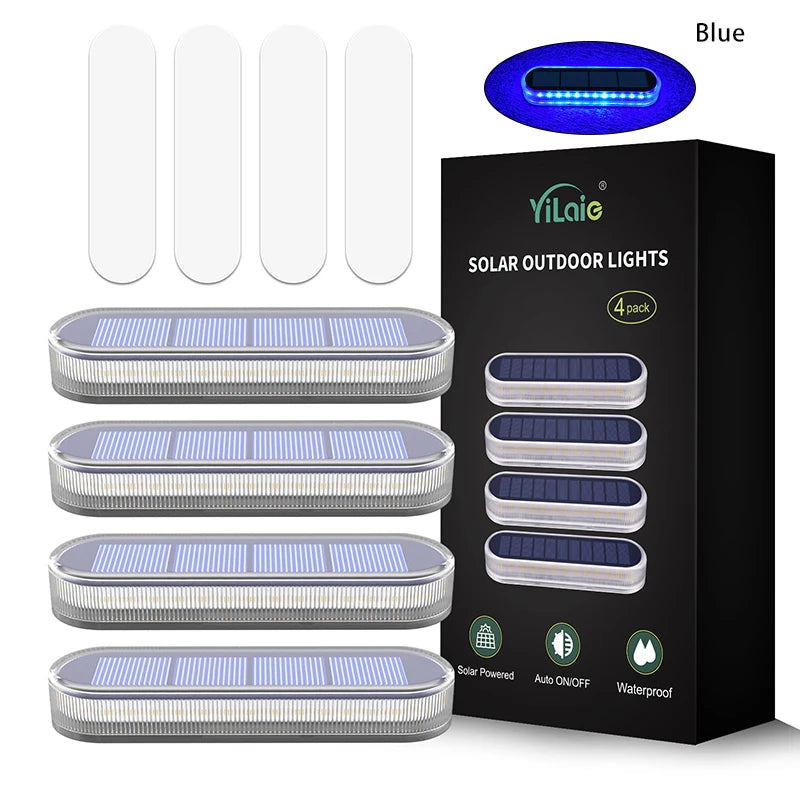 ELMAS Solar Stair Lamp - Waterproof LED Deck Light - Al Masam Stationery LLC