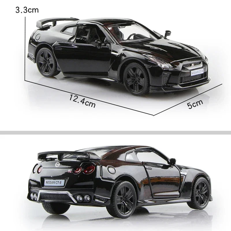 ELMAS 1:36 Nissan GTR R35 Diecast Alloy Model Gifts - Al Masam Stationery LLC