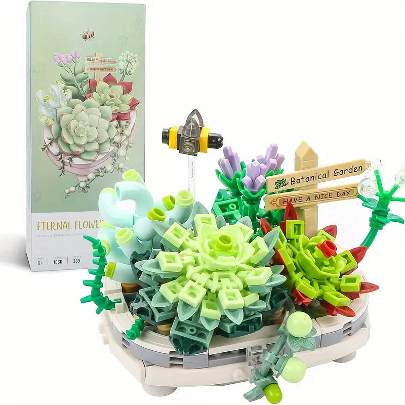 ELMAS Creative Cherry Blossom Building Block Set - Al Masam Stationery LLC