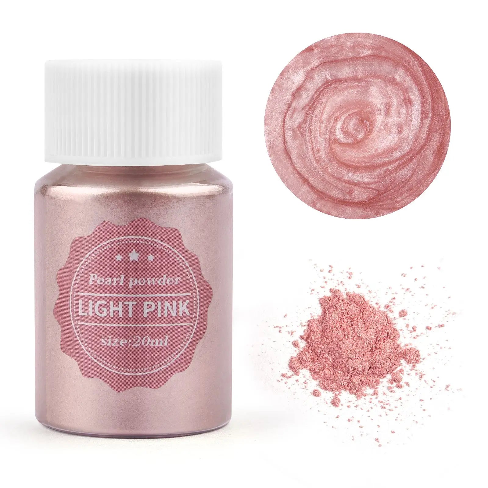 ELMAS 24 Color Mica Pearl Powder for Epoxy & DIY Crafts - Al Masam Stationery LLC