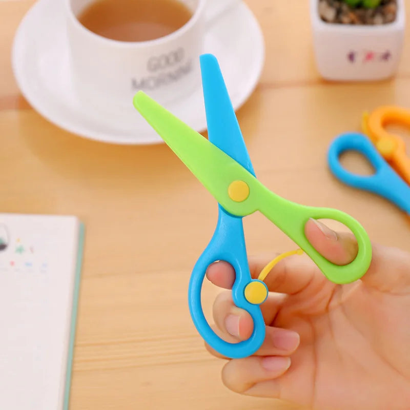 ELMAS Kids Safe Mini Round Head Scissors for Crafts - Al Masam Stationery LLC