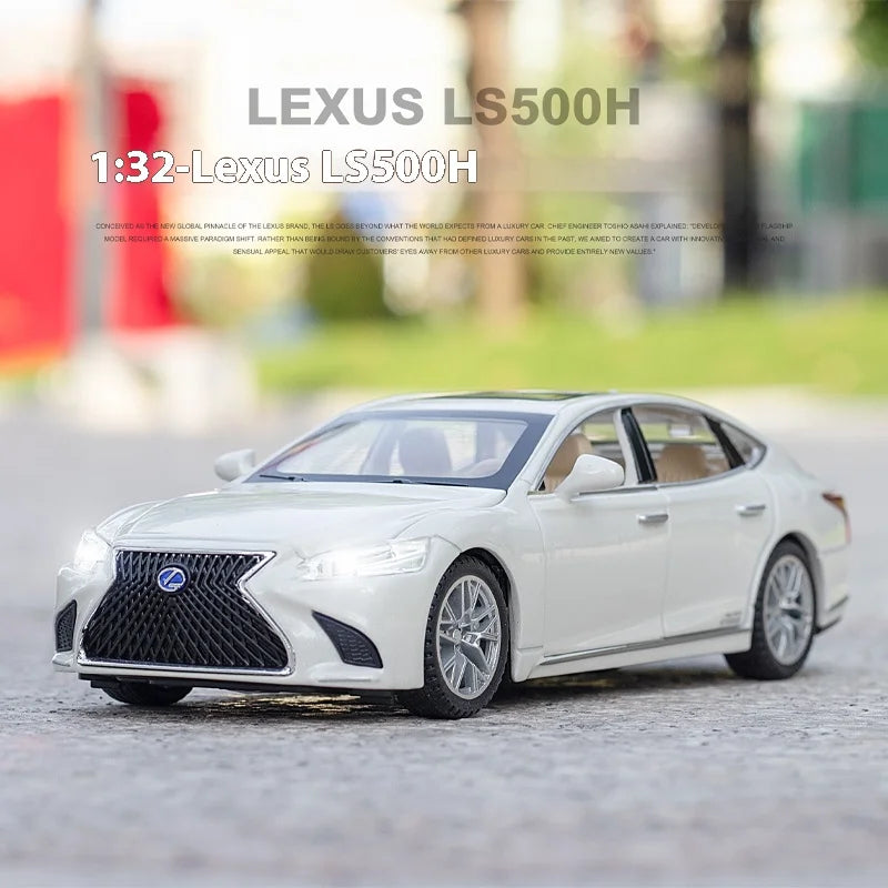 ELMAS 1:32 LEXUS LS500H Diecast Car Model with Sound & Light - Al Masam Stationery LLC