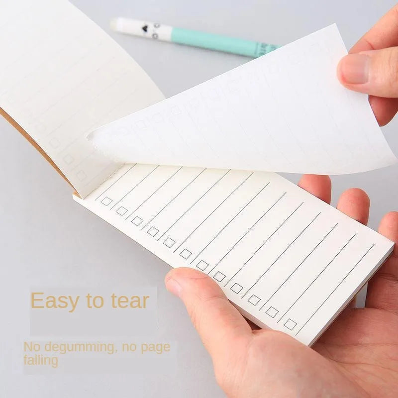 ELMAS Creative Kraft Paper 3PCs Tearable Notepad - Al Masam Stationery LLC