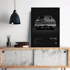 ELMAS Dodge Challenger SRT Hellcat Redeye Canvas Art