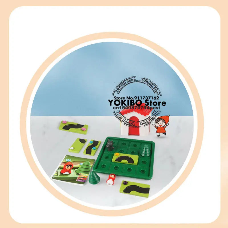 ELMAS Little Red Riding Hood IQ Training Puzzle Game - Al Masam Stationery LLC