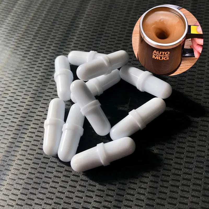 ELMAS Automatic Self Stirring Magnetic Mug Capsule Set - Al Masam Stationery LLC