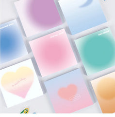 ELMAS Ins Fairy Gradient Convenience Sticky Notes Set - Al Masam Stationery LLC