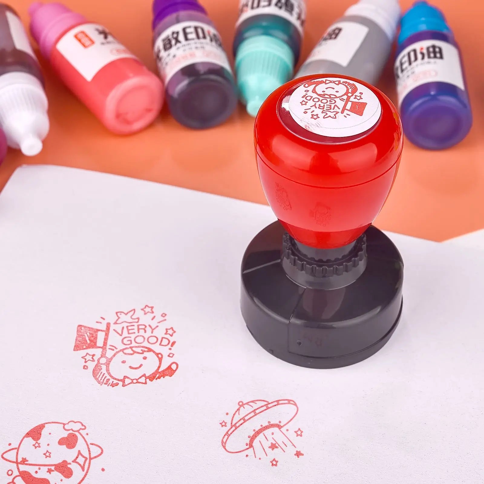 ELMAS 10ml Waterproof Ink for Fabric & Name Stamping - Al Masam Stationery LLC