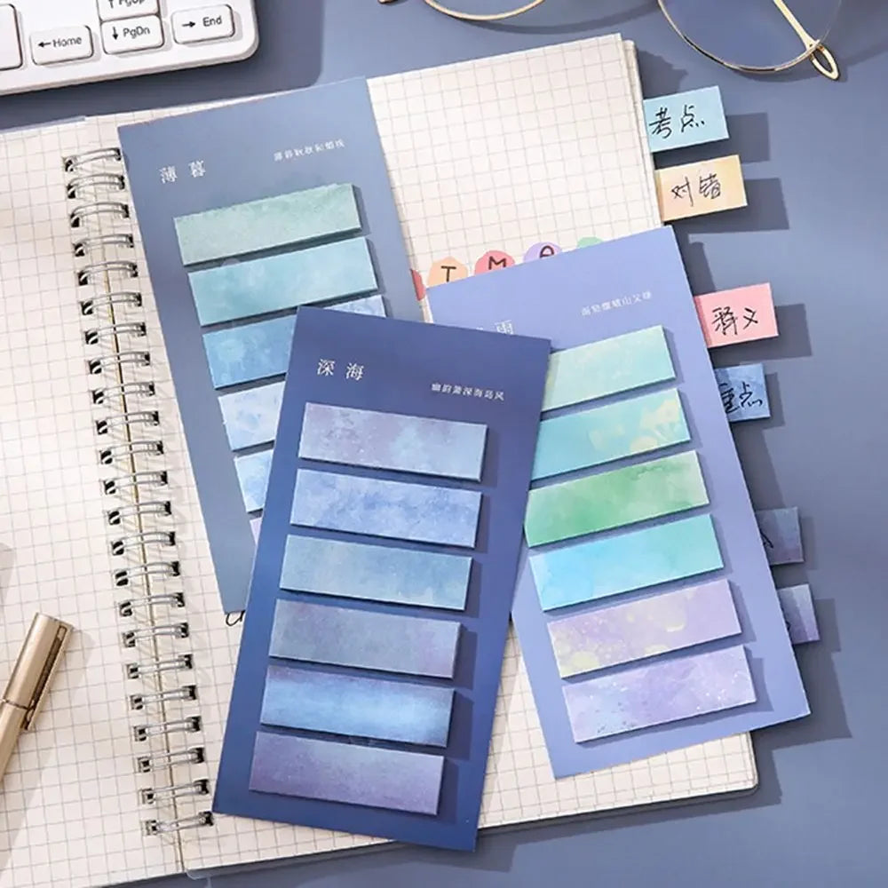 ELMAS 120-Piece Waterproof Sticky Index Tabs for Easy Organization - Al Masam Stationery LLC