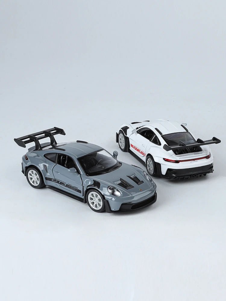ELMAS 1:36 Porsche 911 GT3 RS Metal Diecast Supercar Toy - Al Masam Stationery LLC
