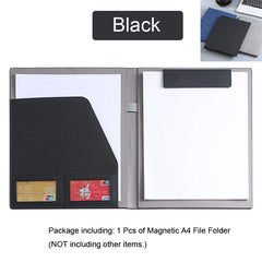 ELMAS A4 Executive Leather Padfolio Organizer Folder