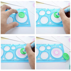 ELMAS Creative Spirograph Stencils for Kids