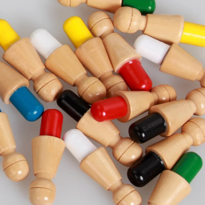 ELMAS Kids Color Cognitive Chess Game Fun Block Toy - Al Masam Stationery LLC