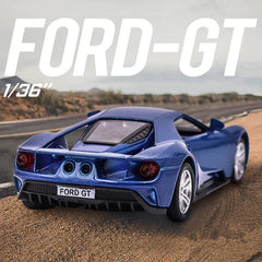 ELMAS 1:36 FORD GT Diecast Alloy Pull Back Toy Car - Al Masam Stationery LLC
