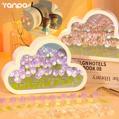 ELMAS Creative Clouds Tulip LED Night Light Table Lamp - Al Masam Stationery LLC
