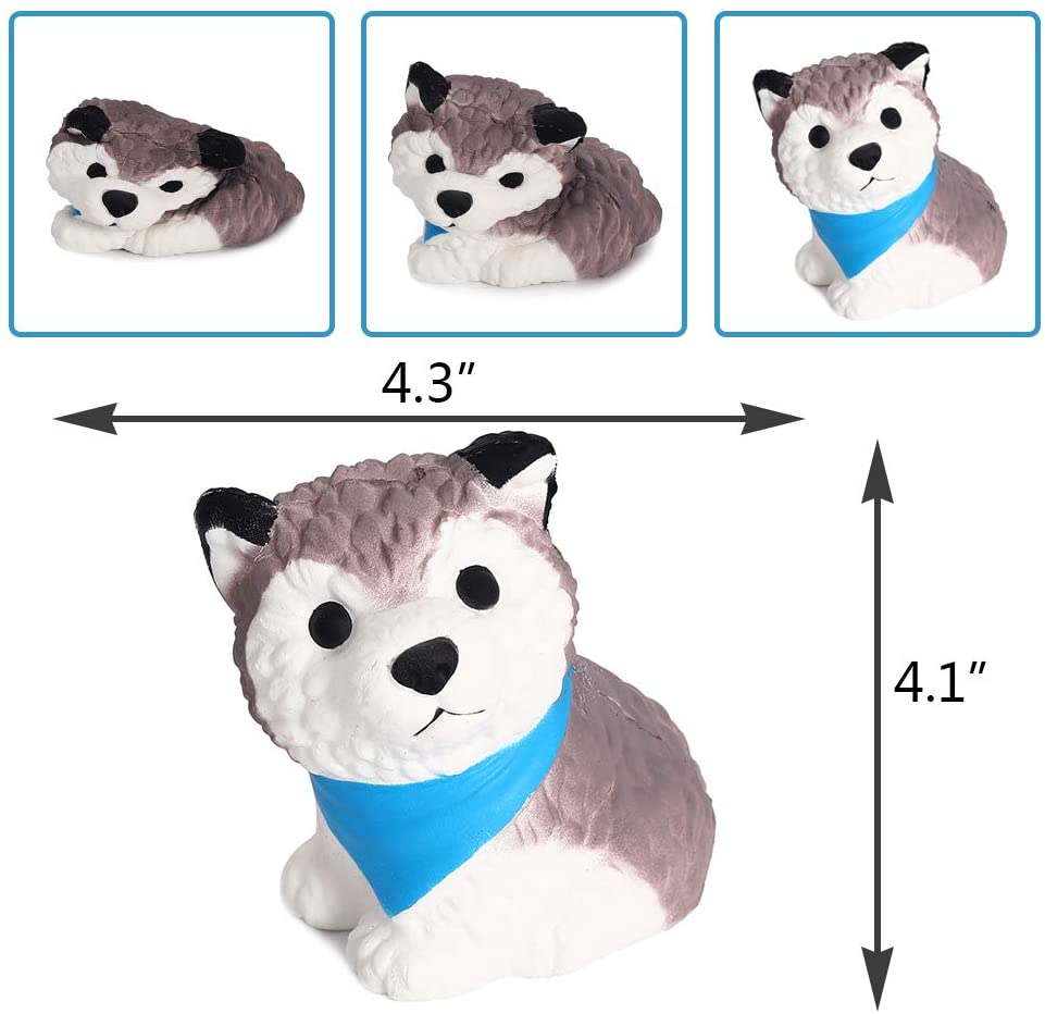 ELMAS Jumbo Kawaii Animal Stress Relief Squishies - Al Masam Stationery LLC