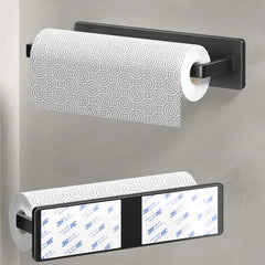 ELMAS Kitchen Paper Towel Holder Wall Mount Nail-Free Rack - Al Masam Stationery LLC