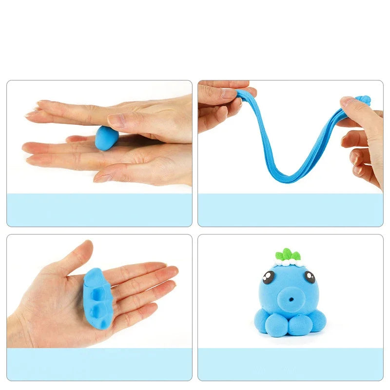 ELMAS 36 Color Air Dry Clay Set with Tools for Kids - Al Masam Stationery LLC