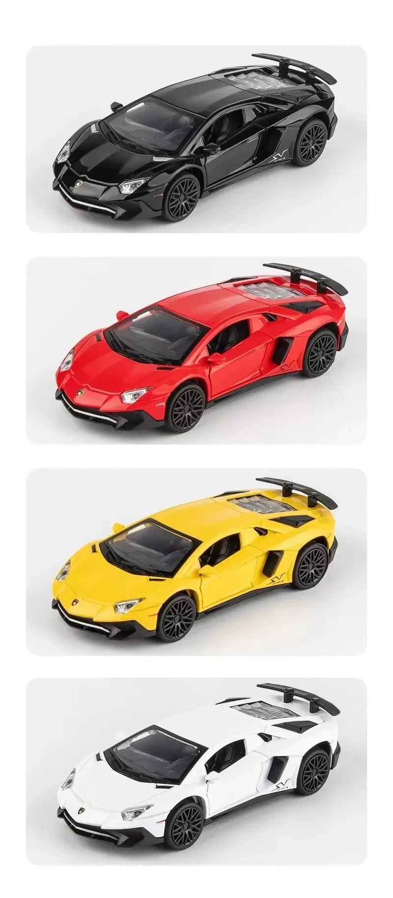 ELMAS 1:32 Lamborghinis SV LP750-4 Diecast Model Gift - Al Masam Stationery LLC