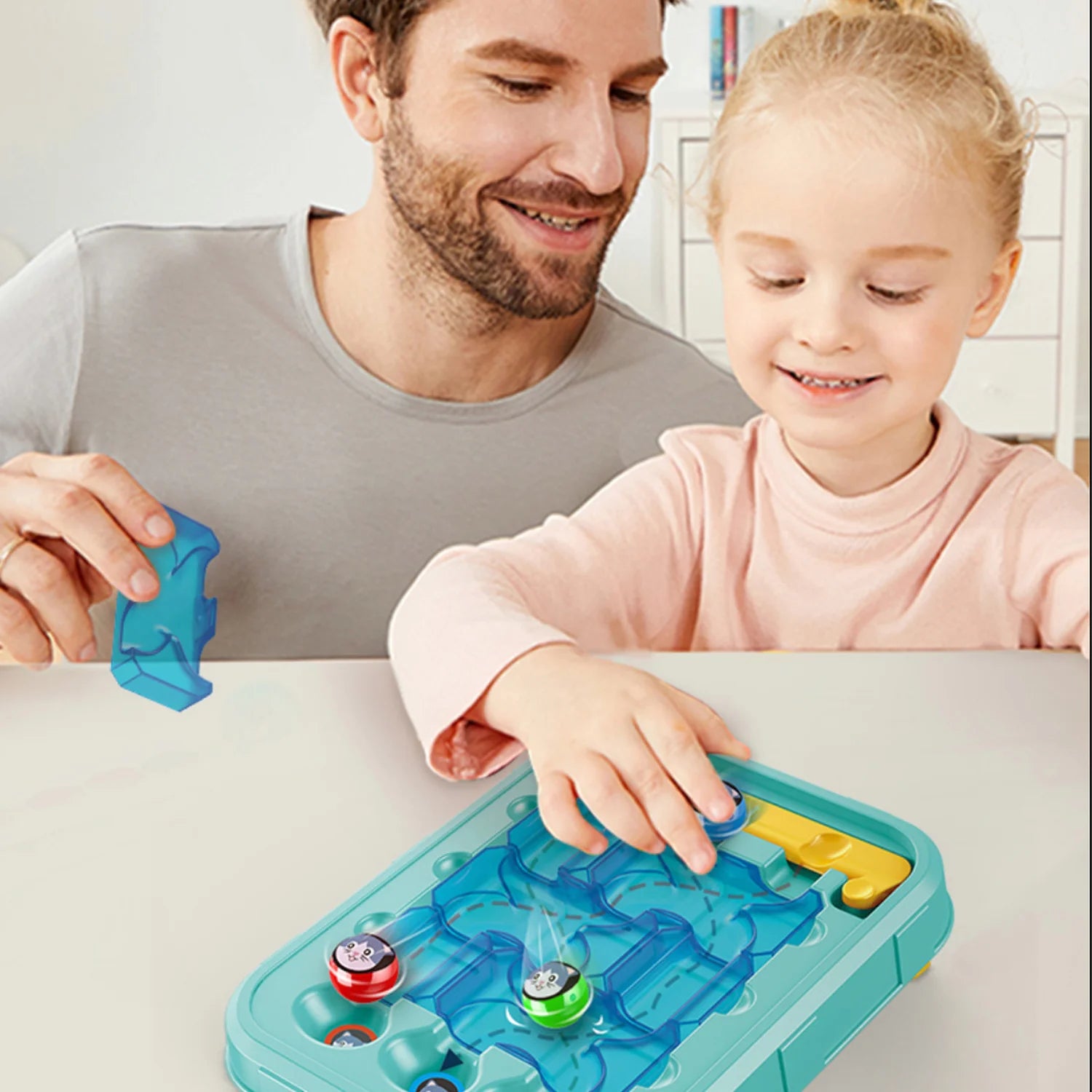 ELMAS Brain Power Ball Maze Game for Kids Fun - Al Masam Stationery LLC