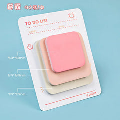 ELMAS Colorful Sticky Notes - 3 Sizes for DIY & Office Fun - Al Masam Stationery LLC