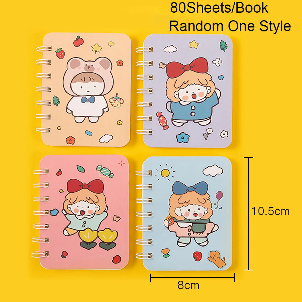 ELMAS Cartoon A7 Mini Notebook Diary for Students - Al Masam Stationery LLC
