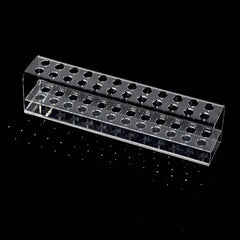 ELMAS Clear 24 Slots Makeup Display Stand Organizer - Al Masam Stationery LLC