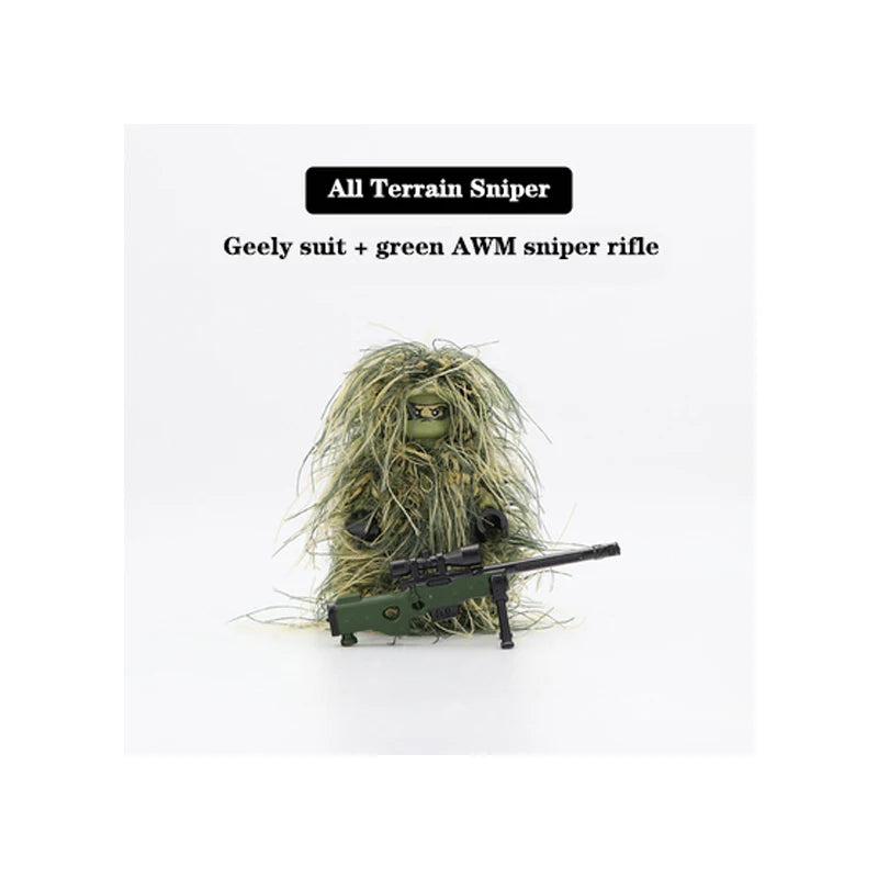 ELMAS Military Sniper Building Blocks Set for Kids - Al Masam Stationery LLC