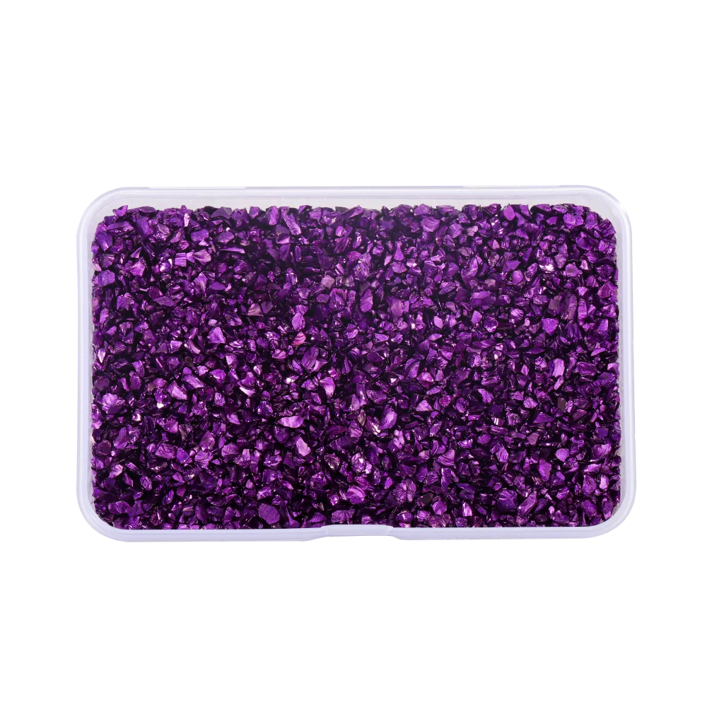 ELMAS Crushed Glass Stones for DIY Resin Crafts & Nail Art - Al Masam Stationery LLC