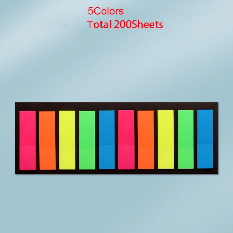 ELMAS Retro Morandi Sticky Notes Notepad School Supplies - Al Masam Stationery LLC