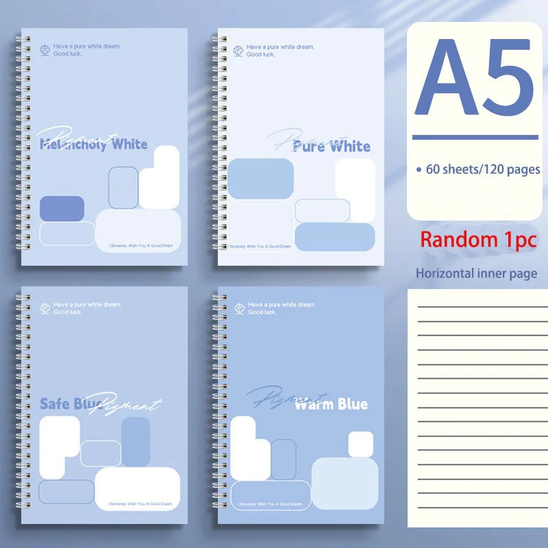 ELMAS A5 Coil Notebook Graffiti Cute Big Student Planner - Al Masam Stationery LLC