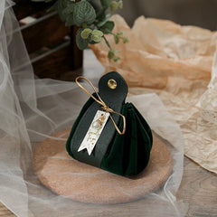 ELMAS Luxury Leather Wedding Candy Packaging Bag Supplies - Al Masam Stationery LLC