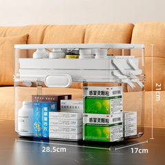 ELMAS Ultimate Portable Multi-Layer Storage Box - Al Masam Stationery LLC