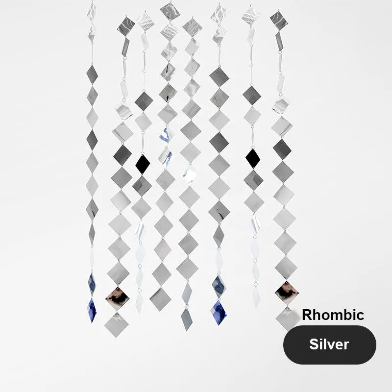 ELMAS Gold Sequins Party Glitter Curtain Backdrop 50/100 Pcs - Al Masam Stationery LLC