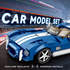 ELMAS Creative 333PCS AC COBRA Car Building Block Set