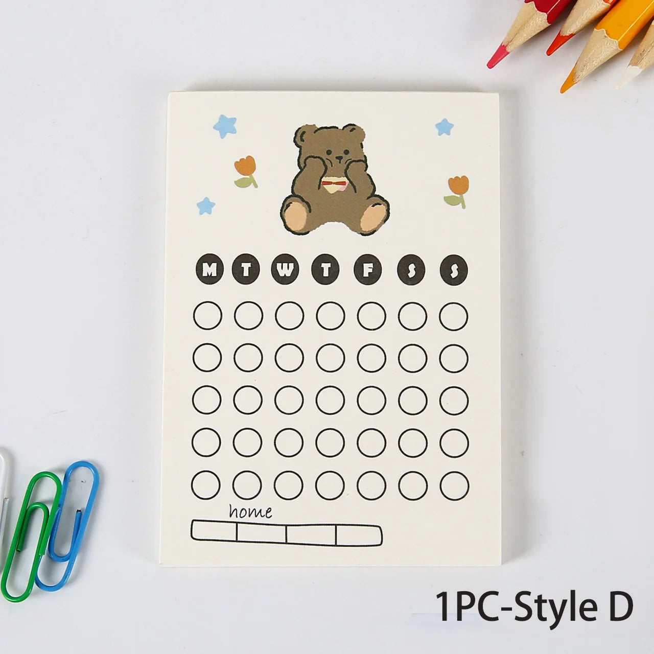 ELMAS Simple Memo Pad Tearable Kawaii Fruit Notes - Al Masam Stationery LLC