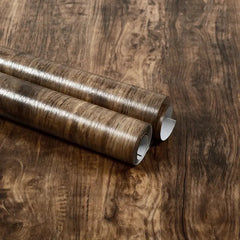 ELMAS Self-Adhesive PVC Wood Grain Wallpaper Decor - Al Masam Stationery LLC