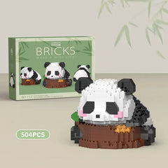 ELMAS Creative Panda Building Blocks for Kids' Fun