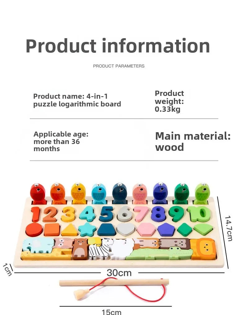 ELMAS: Montessori Educational Busy Board for Kids - Al Masam Stationery LLC
