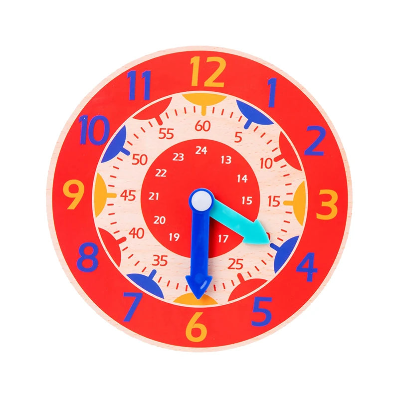ELMAS Children Montessori Clock Jigsaw Toy for Teaching - Al Masam Stationery LLC