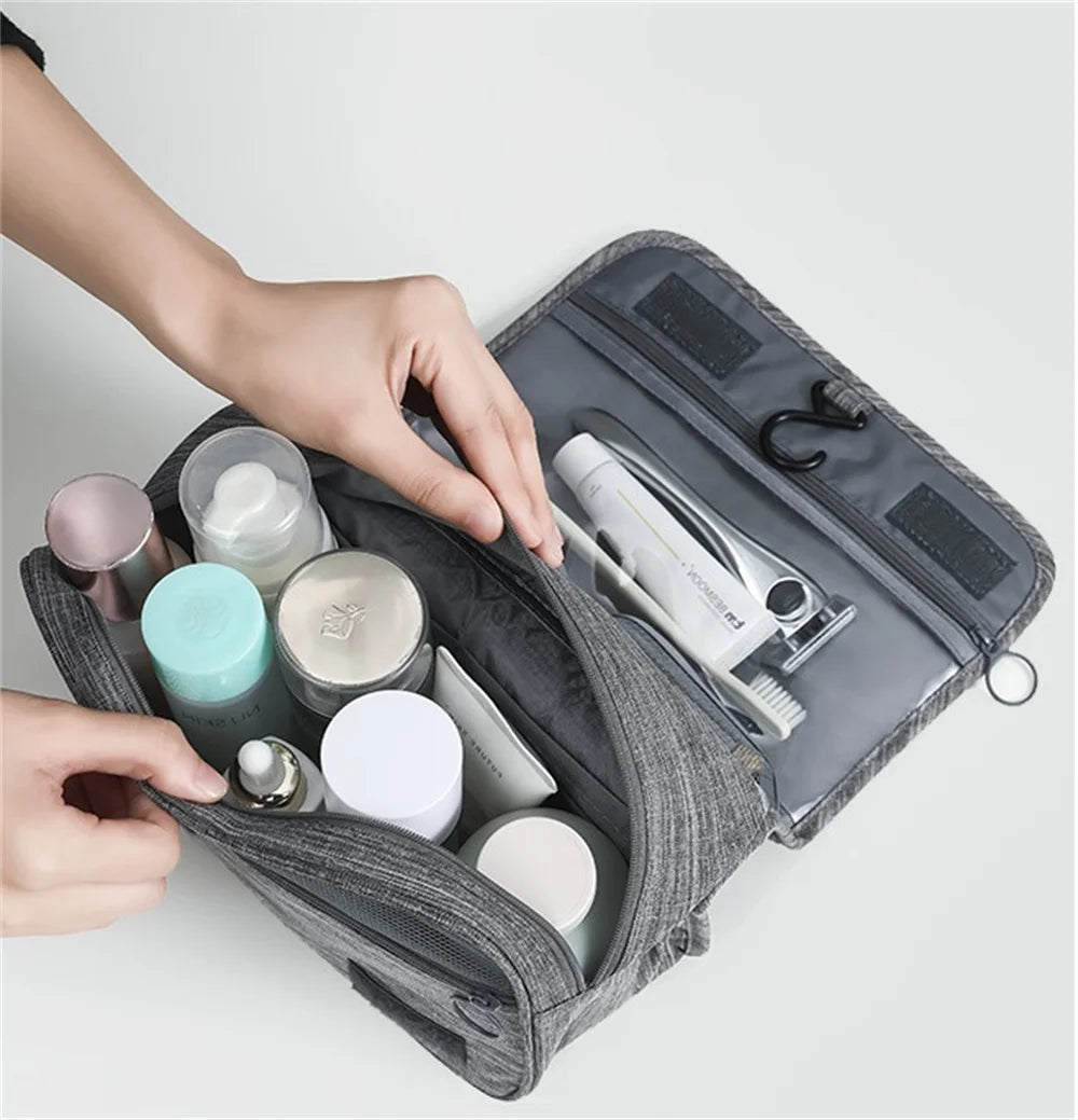 ELMAS Portable Toiletry Washbag with Hook Waterproof - Al Masam Stationery LLC