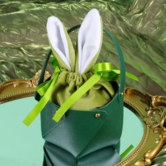 ELMAS Rabbit Leather Gift Bags For Easter Party Decor - Al Masam Stationery LLC