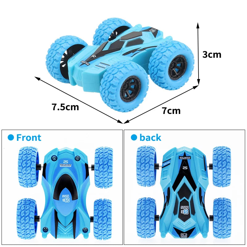 ELMAS Fun Pull Back Car Double-Side Shatter-Proof Toy - Al Masam Stationery LLC
