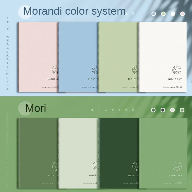 ELMAS 5pcs Mori Style A5 Notepad Retro Student Book - Al Masam Stationery LLC