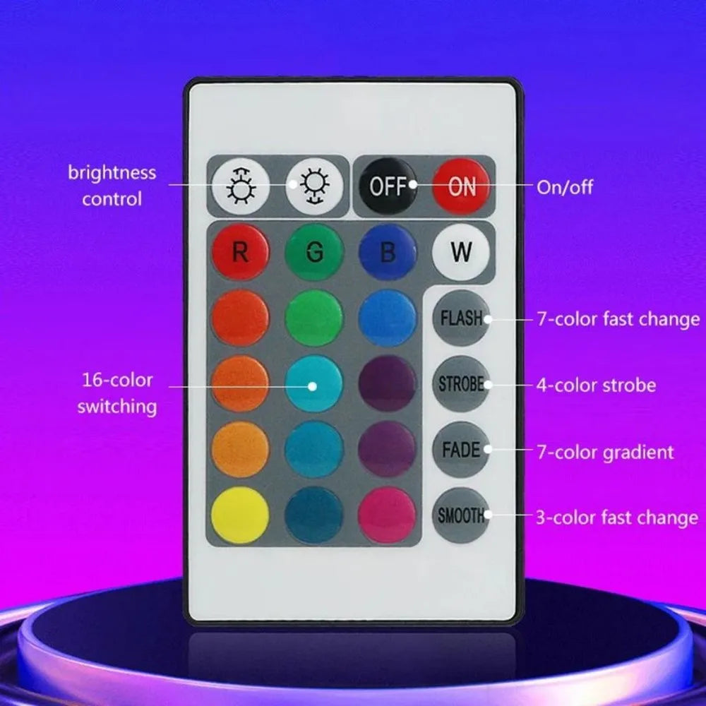 ELMAS RGB Music Rhythm LED Ambient Lamp with App Control - Al Masam Stationery LLC