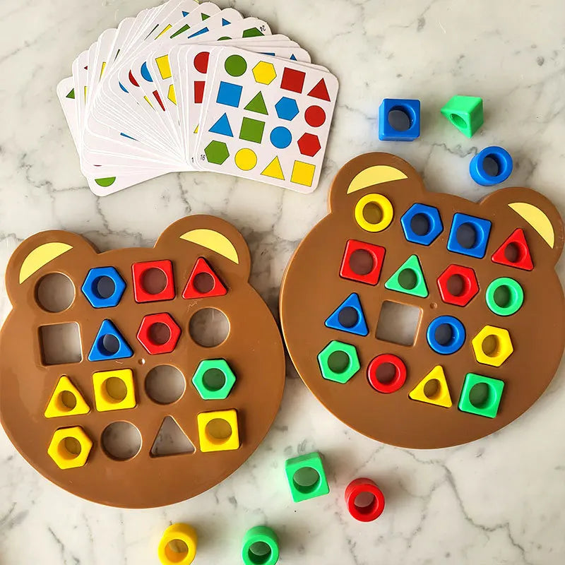 ELMAS: DIY Geometric Shape Puzzle for Kids Learning - Al Masam Stationery LLC