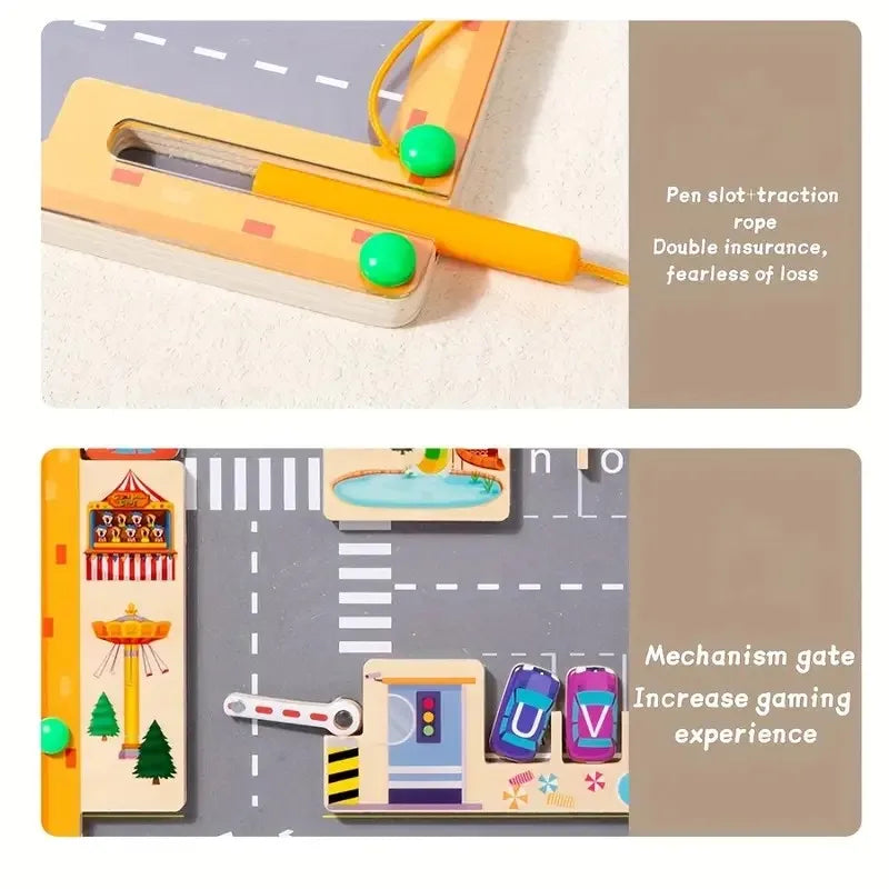 ELMAS Magnetic Alphabet Puzzle for Toddler Learning - Al Masam Stationery LLC