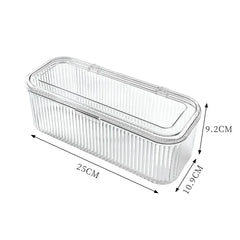 ELMAS Acrylic Nail Art Storage Box Set with Lid Sealed - Al Masam Stationery LLC