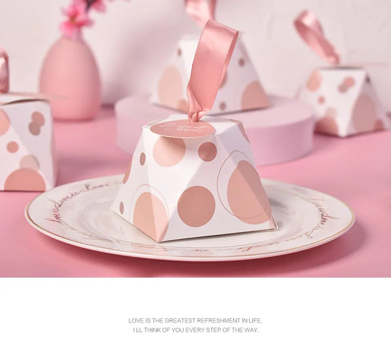 ELMAS Diamond Shape Candy Boxes for Events & Parties - Al Masam Stationery LLC