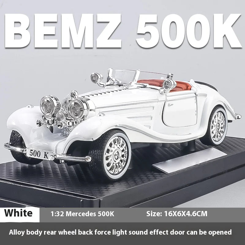 ELMAS 1:32 Mercedes Benz 500K 1936 Diecast Model Car - Al Masam Stationery LLC
